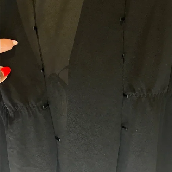 Triumph swim  Elegant Black Long Sleeve Coverup - Picture 6 of 9